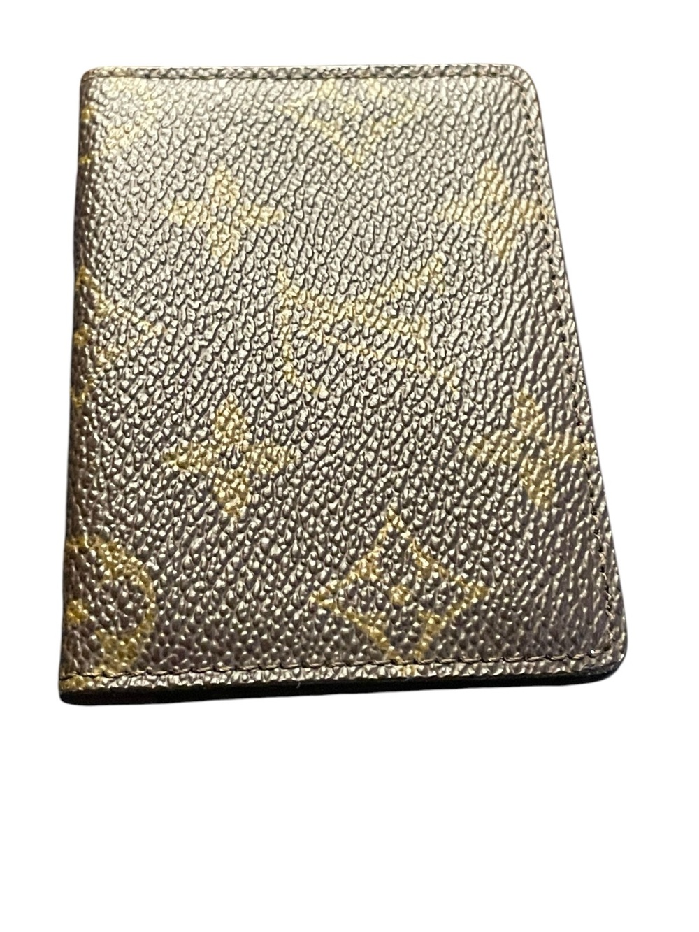 Louis Vuitton Monogram Bundle: Pochette Cles Key Pouch & Vintage Pass ID Holder - Picture 8 of 11